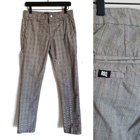 rsq plaid pants